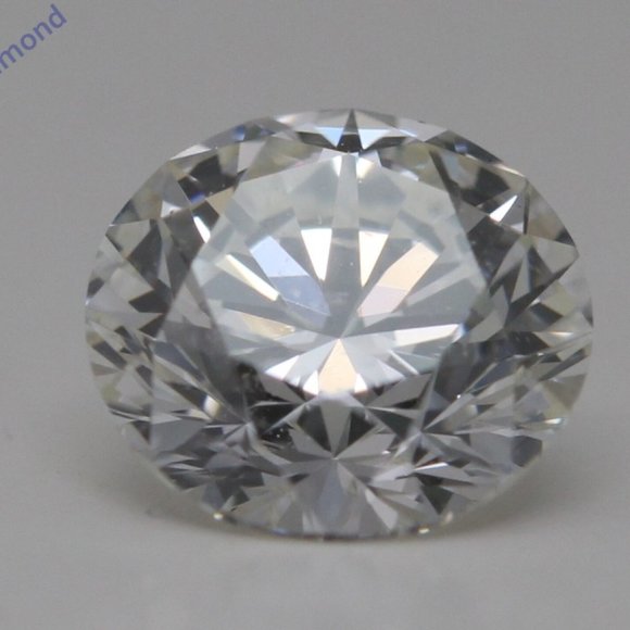 Round Diamond Pendant 14K White (1.01 Ct J Si1 ) Gia C48204017 - Picture 4 of 4